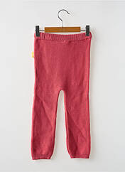 Pantalon slim rose STEIFF pour fille seconde vue