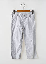 Pantalon slim gris PETIT BATEAU pour garçon seconde vue