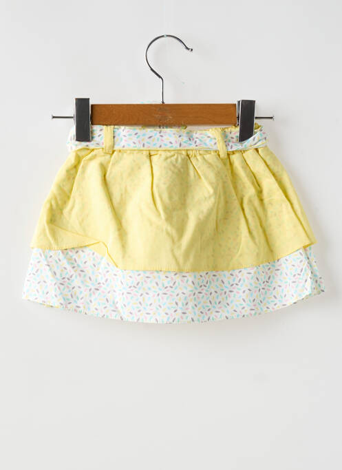 Jupe courte jaune BULLE DE BB pour fille