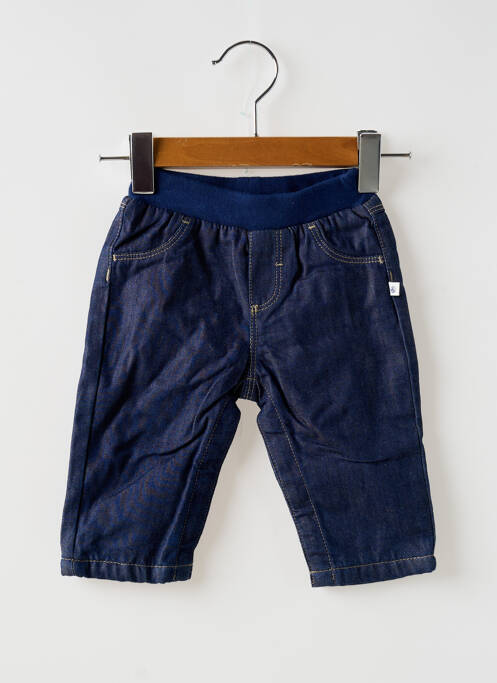 Pantalon droit bleu PETIT BATEAU pour garçon