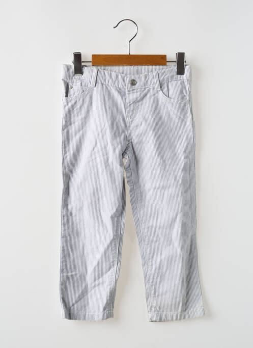 Pantalon slim gris PETIT BATEAU pour garçon