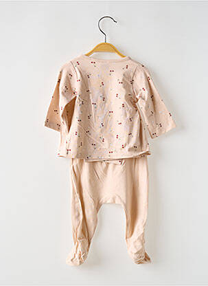 Ensemble pantalon manches longues rose BB AND CO fille