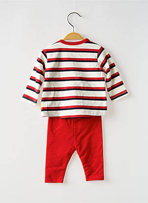 Ensemble pantalon coupe droite rouge STEIFF garcon