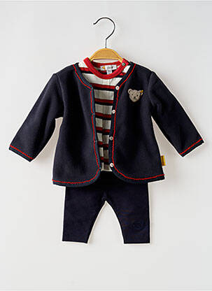 Ensemble pantalon manches longues bleu STEIFF fille