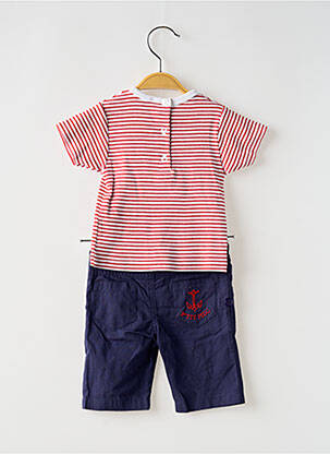 Ensemble pantalon coupe droite bleu BULLE DE BB garçon