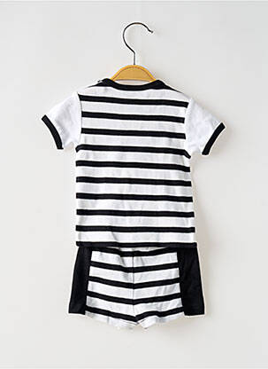 Ensemble short coupe droite noir BULLE DE BB garçon