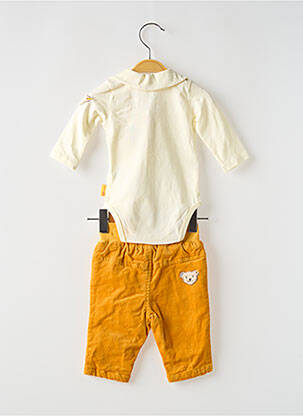 Ensemble pantalon broderie beige STEIFF fille