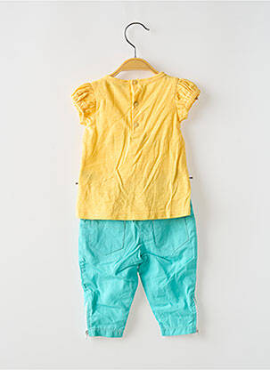 Ensemble pantalon type de haut t-shirt bleu BULLE DE BB fille