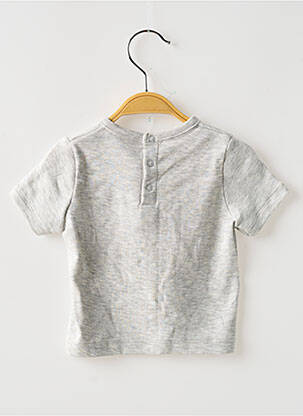 T-shirt imprimé fantaisie manches courtes gris PETIT BATEAU garçon