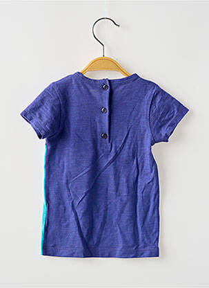 T-shirt coupe droite manches courtes bleu BULLE DE BB garçon