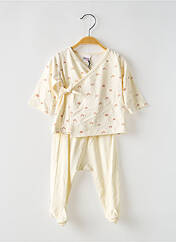 Ensemble pantalon beige BB AND CO pour fille seconde vue