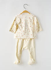 Ensemble pantalon beige BB AND CO pour fille seconde vue