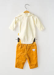 Ensemble pantalon beige STEIFF pour fille seconde vue