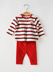 Ensemble pantalon rouge STEIFF pour garçon seconde vue