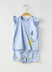 Ensemble short bleu STEIFF pour fille seconde vue