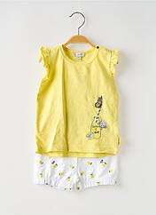 Ensemble short jaune STEIFF pour fille seconde vue