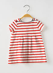Robe mi-longue blanc PETIT BATEAU pour fille seconde vue