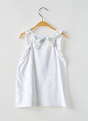 Top blanc BULLE DE BB pour fille seconde vue