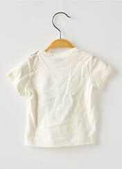 T-shirt blanc PETIT BATEAU pour garçon seconde vue