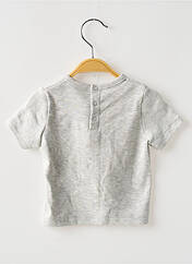 T-shirt gris PETIT BATEAU pour garçon seconde vue