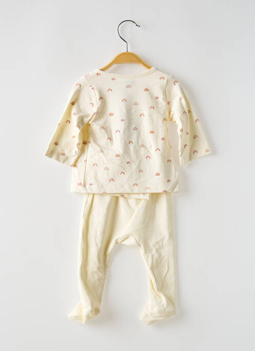 Ensemble pantalon beige BB AND CO pour fille