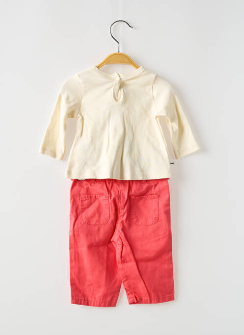 Ensemble pantalon beige PETIT BATEAU pour fille