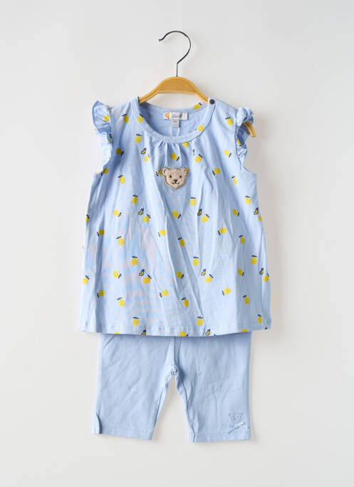 Ensemble pantalon bleu STEIFF pour fille