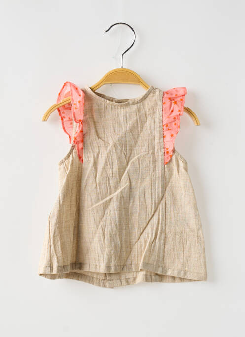 Top beige MOULIN ROTY pour fille