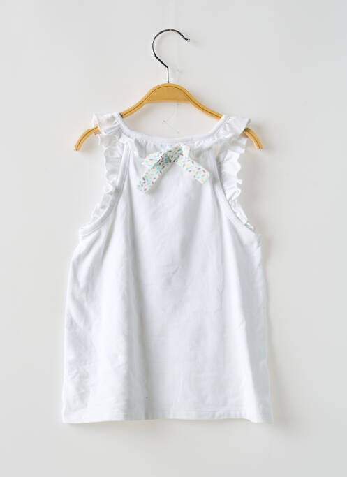 Top blanc BULLE DE BB pour fille