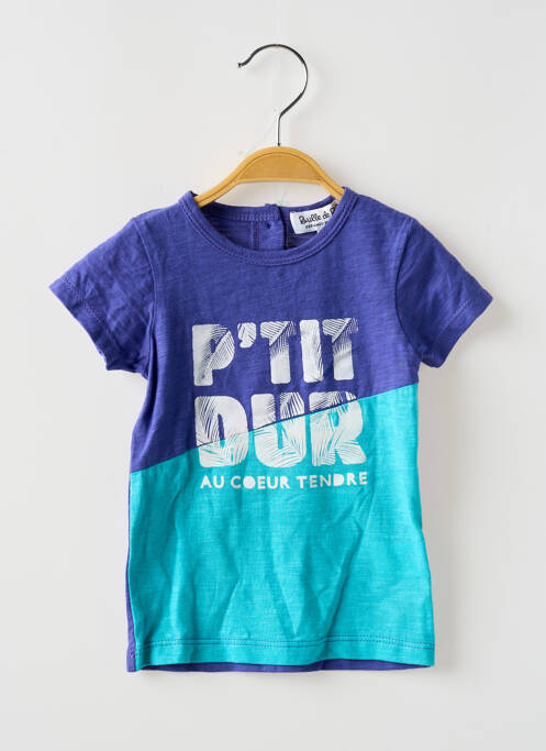 T-shirt bleu BULLE DE BB pour garçon