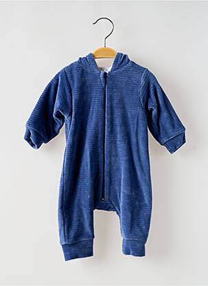 Combi-pantalon coupe cintrée manches longues bleu BB AND CO garçon
