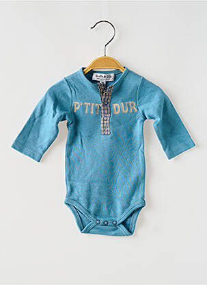 Body manches longues manches longues bleu BULLE DE BB garçon