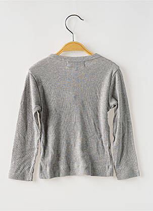T-shirt manches longues manches longues gris BULLE DE BB garçon