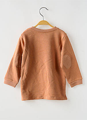 Sweat-shirt manches longues manches longues marron BB AND CO garcon