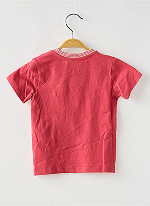 T-shirt coupe droite manches courtes rouge STEIFF enfant