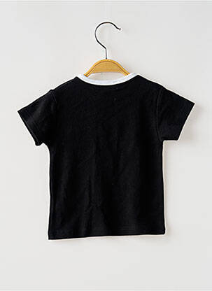 T-shirt coupe droite manches courtes noir BULLE DE BB garçon