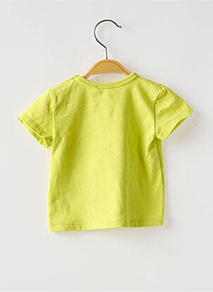 T-shirt coupe droite manches courtes jaune STEIFF fille