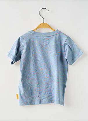T-shirt coupe droite manches courtes bleu STEIFF garcon