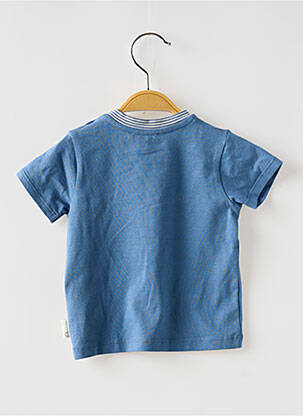 T-shirt coupe droite manches courtes bleu STEIFF garçon