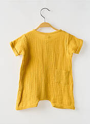 Combishort jaune BB AND CO pour garçon seconde vue