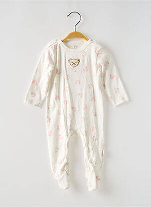 Pyjama blanc STEIFF pour fille