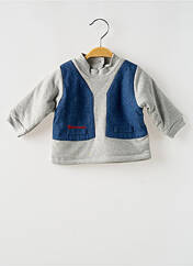 Sweat-shirt gris BULLE DE BB pour garçon seconde vue