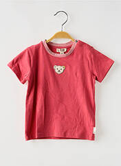 T-shirt rouge STEIFF pour enfant seconde vue
