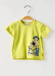 T-shirt jaune STEIFF pour fille seconde vue