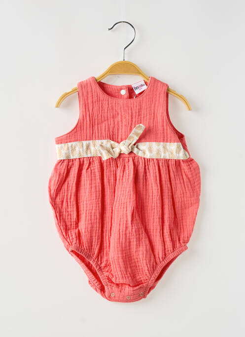 Barboteuse rose BB AND CO pour fille