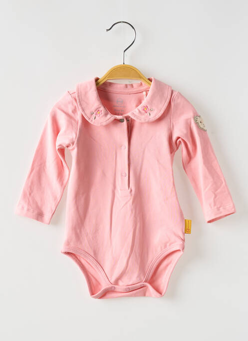 Body lingerie rose STEIFF pour fille