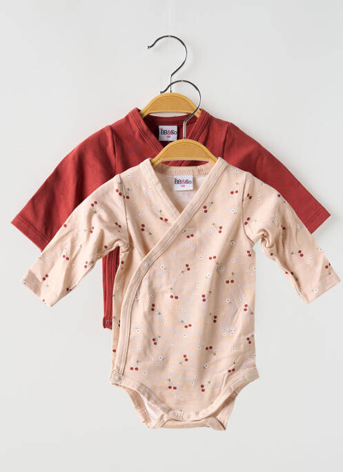 Body beige BB AND CO pour fille