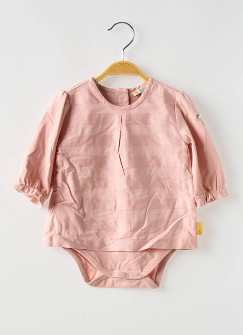 Body rose STEIFF pour fille