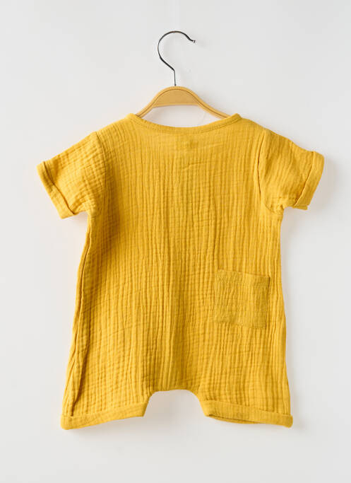 Combishort jaune BB AND CO pour garçon