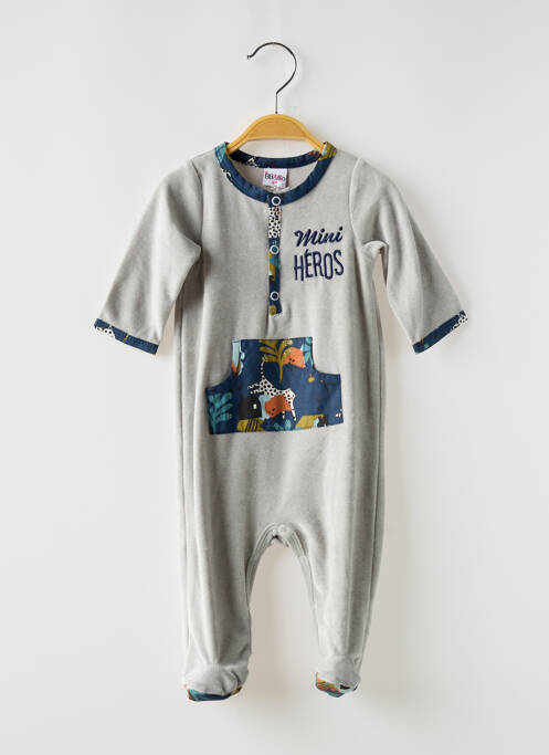 Pyjama gris BB AND CO pour garçon